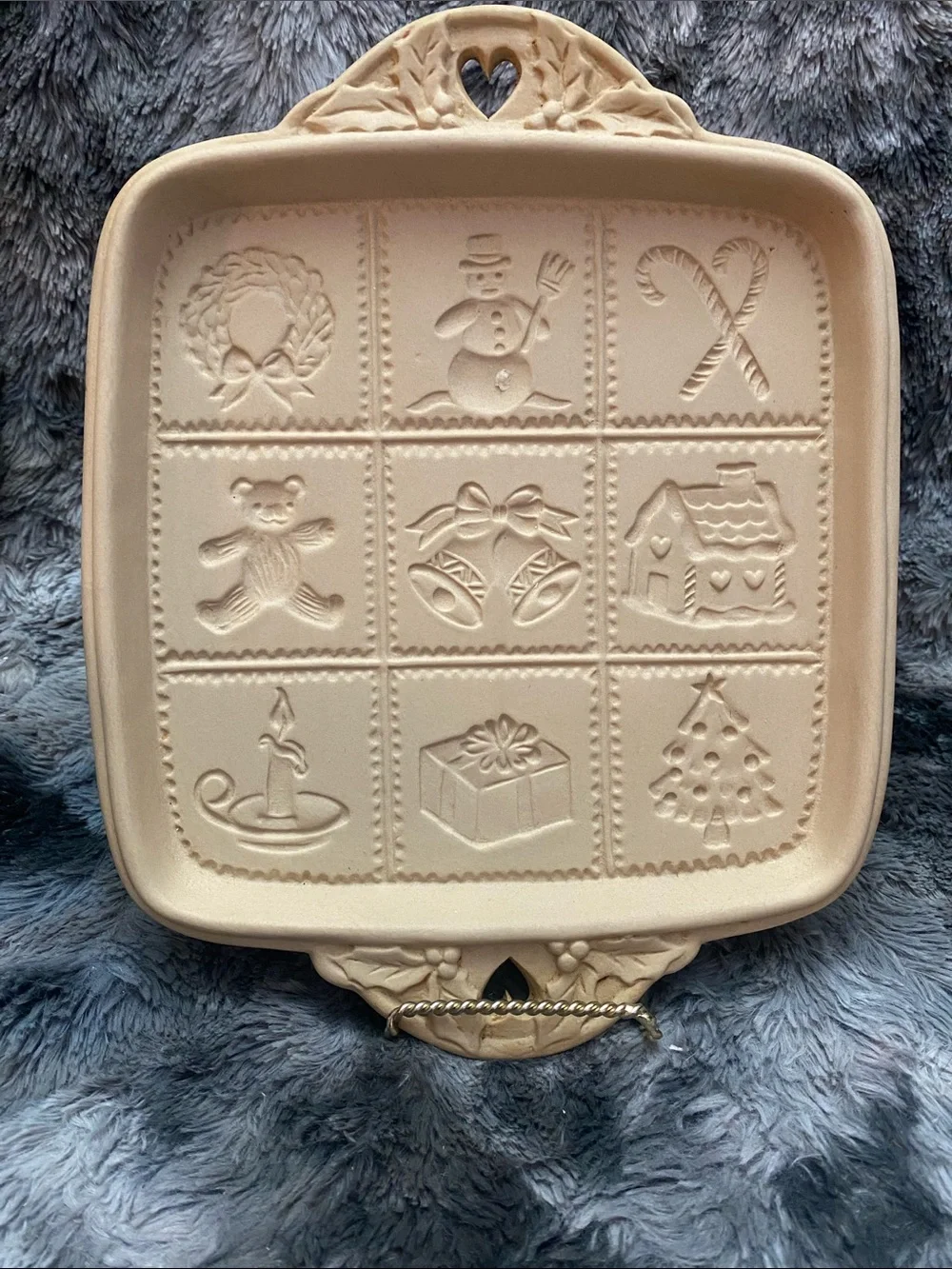 Vintage Ceramic Shortbread Pan - Picture 2 of 16